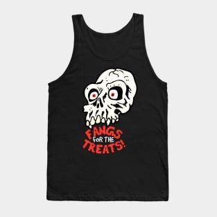 Fangs for the Treats This Halloween Tank Top